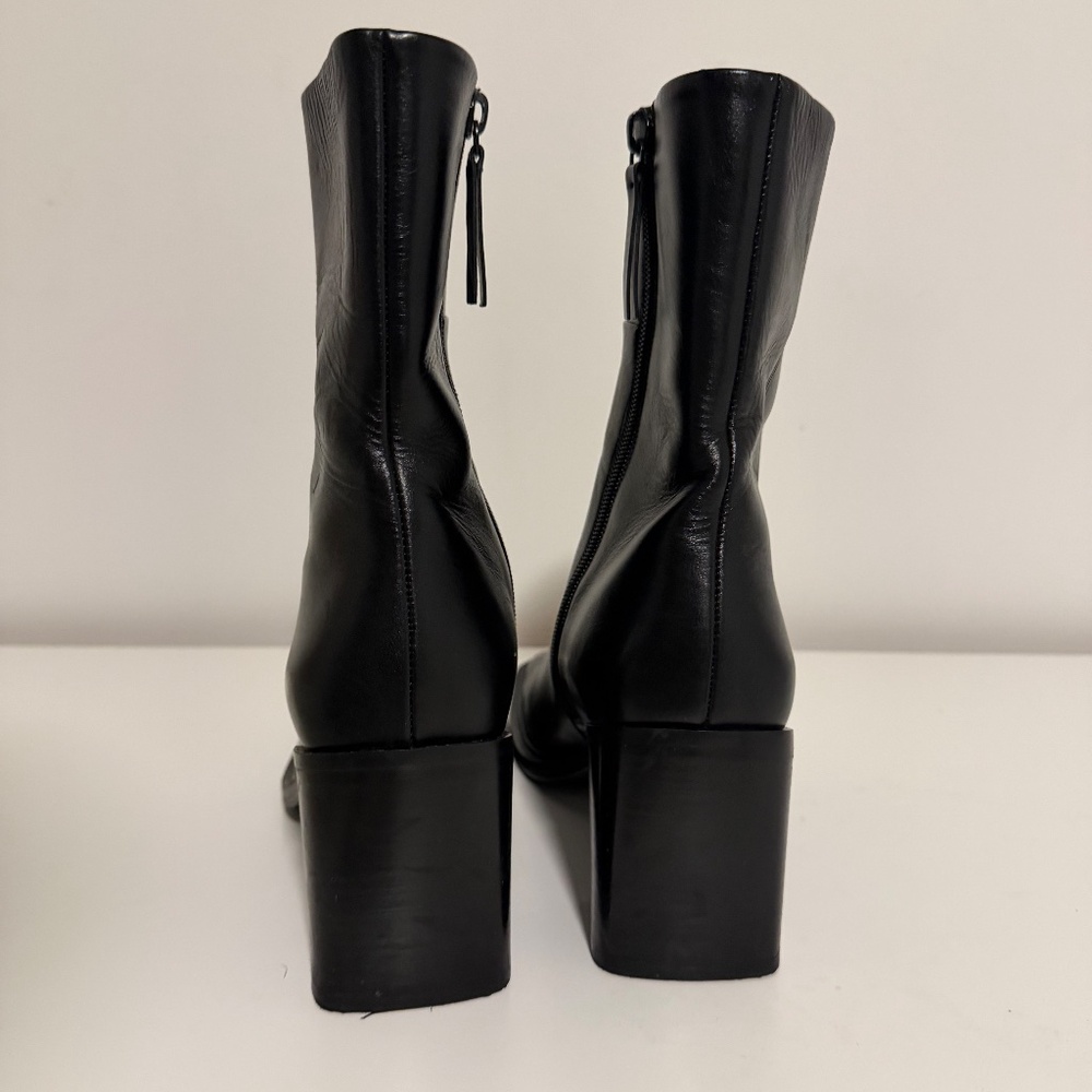 The Row Patch Ankle Boot in Black - image 6